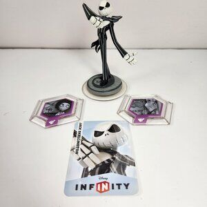 Disney Infinity Jack Skellington Power Disk and Card